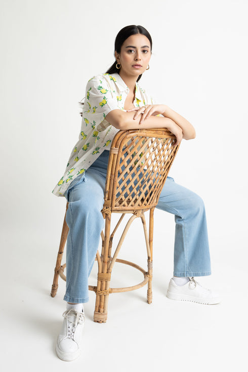 Oversized Lemon Shirt